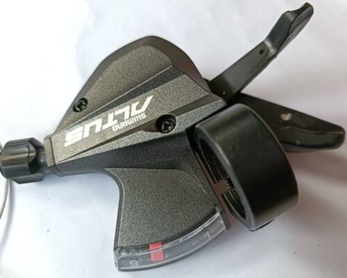 美利达通用山地车27速铝合金分体指拨M370变速器3速9速自行车指拔