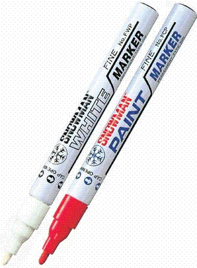 SNOWMAN雪人油漆笔_日本雪人记号笔  NO.FCP 1.0MM笔尖