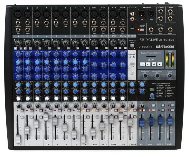 行货PreSonus StudioLive SLM AR16 U