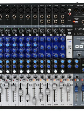 行货PreSonus StudioLive SLM AR16 USB 18通道录音混音器调音台