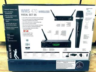 AKG/爱科技 WMS470 无线乐器话筒/手持/头戴/领夹麦克风 全新行货