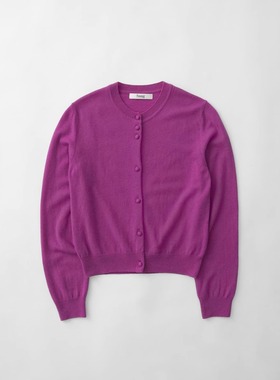 【haag直营】25春季开衫短袖a beans cardigan/short sleeve knit