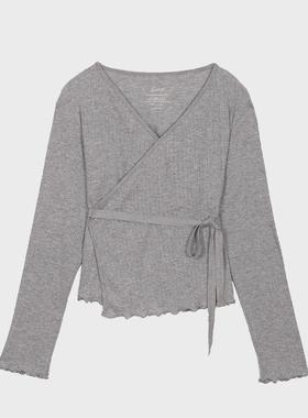 【haag直营】韩国正品针织开衫背心套装an eyelet cardigan set