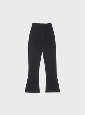 【haag直营】24冬季修身针织长裤slender knit pants
