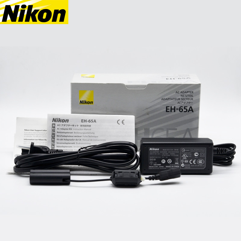 尼康 原装 EH-65A 电源适配器 EP-65A L28 L610 L22 L26 L24 L2 A10 P60 P50 AA电池 专用充电器