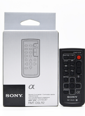 索尼 RMT-DSLR2 ILCE 7R a7s M2 A6000 6300 6500 微单无线遥控器