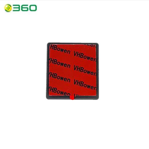 360行车记录仪K680/K980专用背板底座3M强力粘胶片支架耐高温吸盘