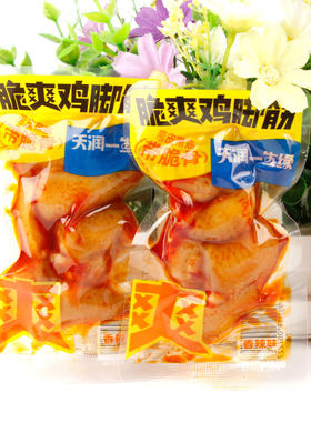 天润一生缘脆爽鸡脚筋泡椒香辣味鸡爪筋小包装解馋休闲脆骨鸡脚筋