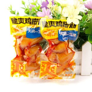 天润一生缘脆爽鸡脚筋泡椒香辣味鸡爪筋小包装解馋休闲脆骨鸡脚筋