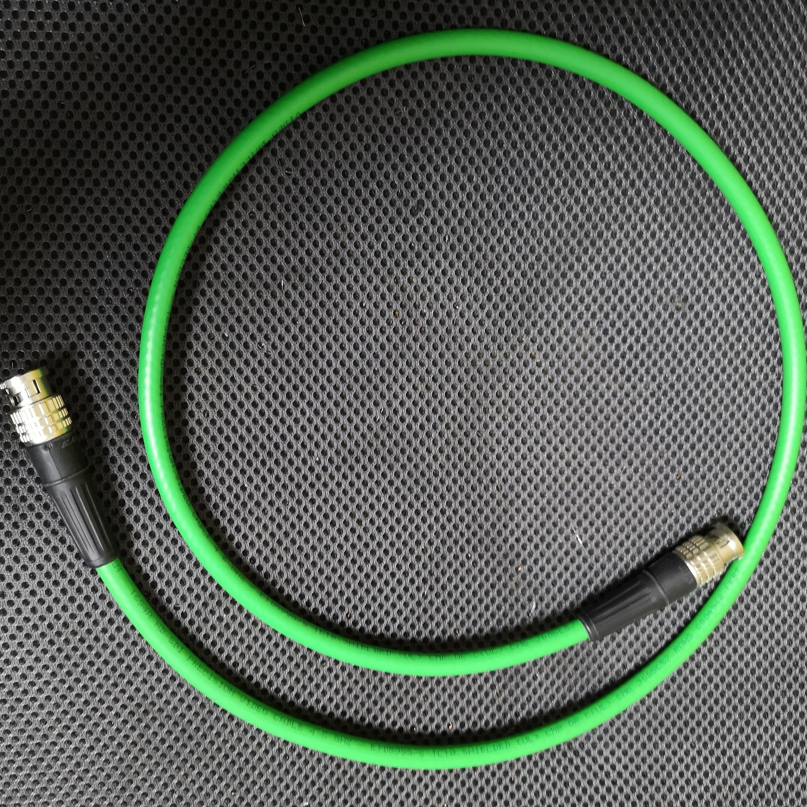 belden百通6g高清同轴视频线1694A加工BNC公成品HD-SDI和3G-SDI