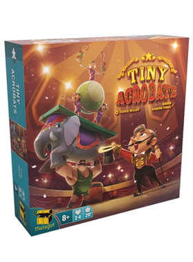 地城桌游 小小马戏团 Tiny Acrobats 休闲多人聚会桌面游戏中文版