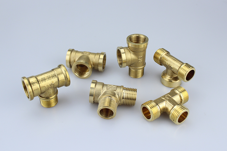 龙头水管三通接头 2/3/4/6分1寸三内丝一内二外 三外丝燃气管配件