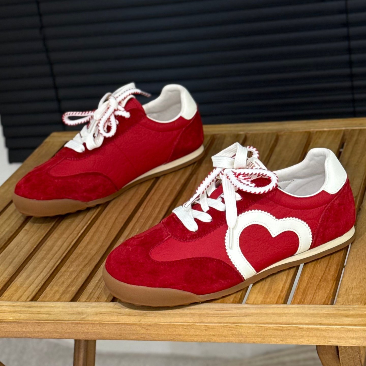 复古双鞋带平底德训鞋女2026新款百搭磨砂皮女鞋百搭拼色休闲板鞋,女鞋,德训鞋,淘宝优惠券,粉丝福利购,淘宝优惠卷