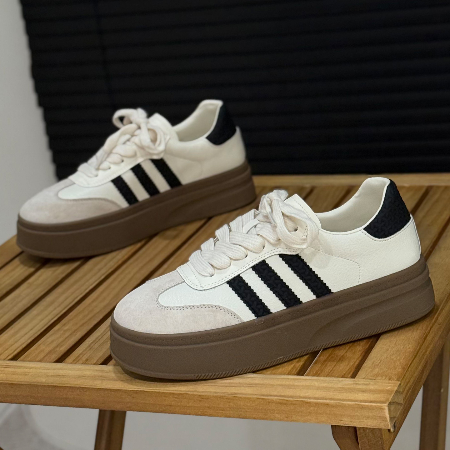 真皮小白鞋女鞋薄款德训鞋板鞋