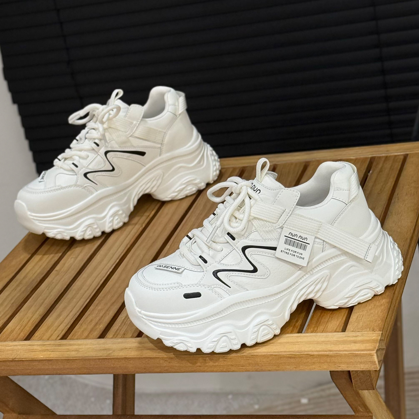 6cm增高厚底老爹鞋女运动休闲鞋