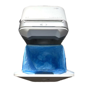 碎纸机专用垃圾袋科密三木得力各品牌通用皮筋款50*57cm蓝色中号