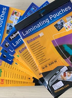 Fellowes范罗士A4塑封膜CRC53061/53511/53074/53087/53962/53963