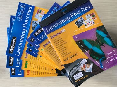 Fellowes范罗士A4塑封膜CRC53061/53511/53074/53087/53962/53963