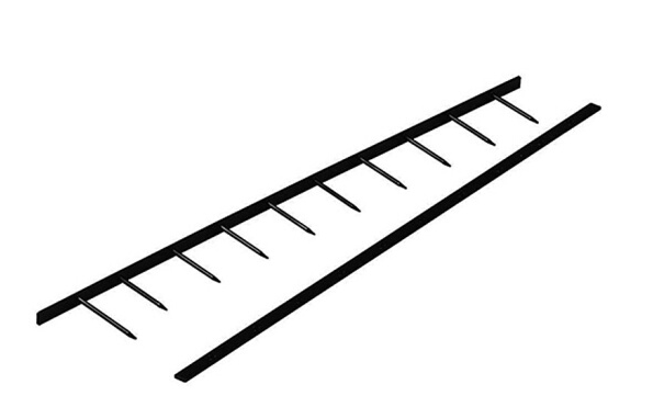 GBC杰必喜10孔订条维乐装订机耗材一寸二寸黑色白色50mm200张装订