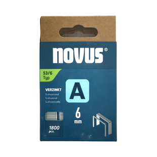 车屉式 6mm 6A型新款 NOVUS罗福斯射钉枪钉U型枪钉门型排钉1800枚53