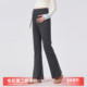 秋冬小个子无托腹喇叭裤 子加绒加厚冬装 糯米微喇裤 孕妇裤 春季 外穿