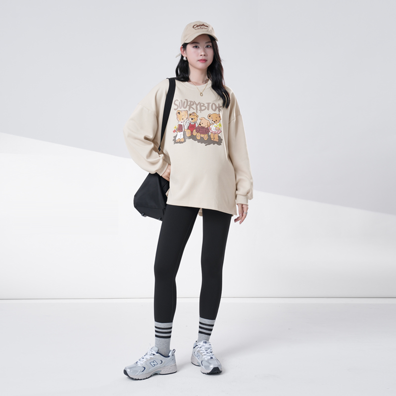 孕妇卫衣打底裤休闲套装MASANON