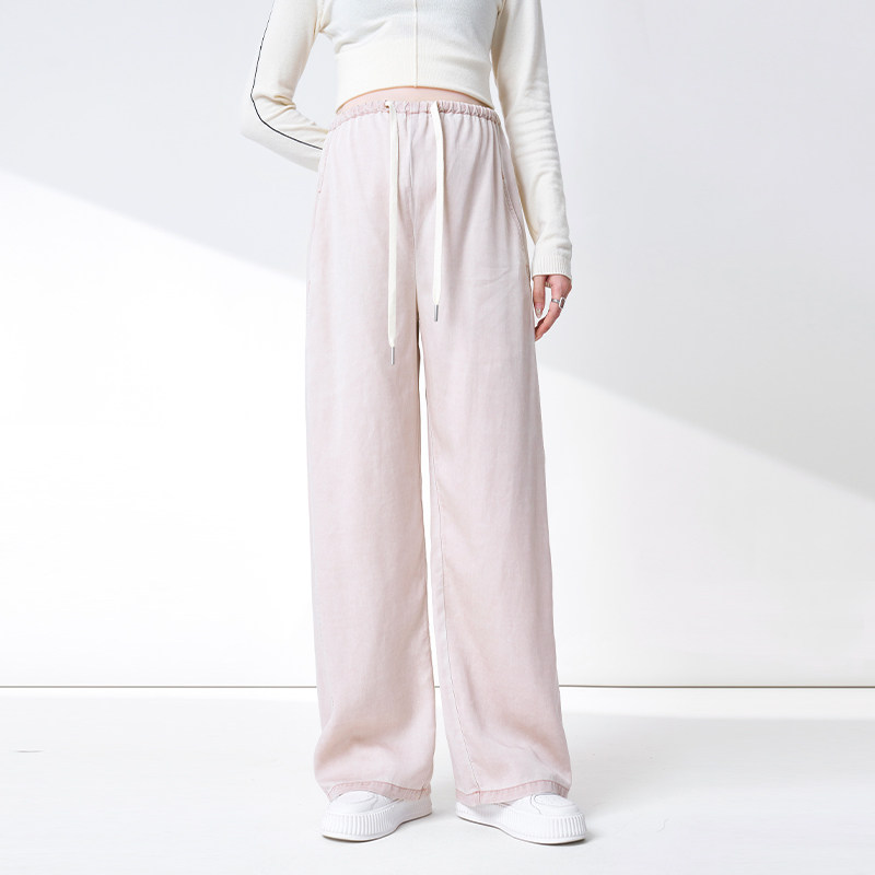 孕妇裤春秋装外穿小个子天丝直筒裤夏季薄款2026新款无托腹阔腿裤,孕妇装/孕产妇用品/营养,孕妇休闲裤,淘宝优惠券,粉丝福利购,淘宝优惠卷