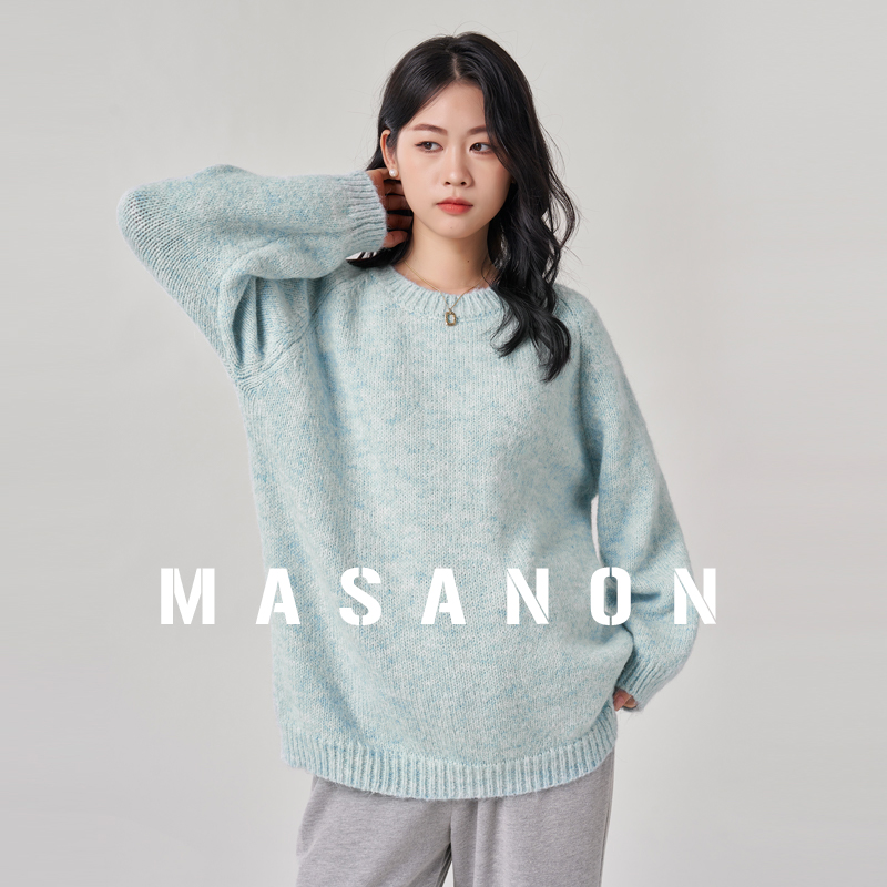 MASANON孕妇套头毛衣秋冬