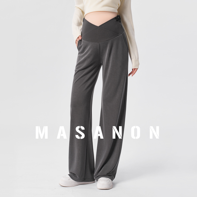 MASANON铜氨丝莫代尔阔腿裤