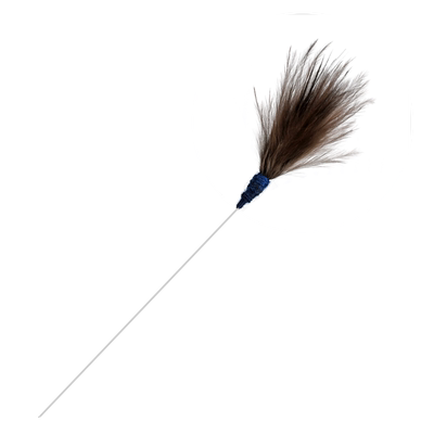 银针孔雀毛采耳工具天艺雪绒毛