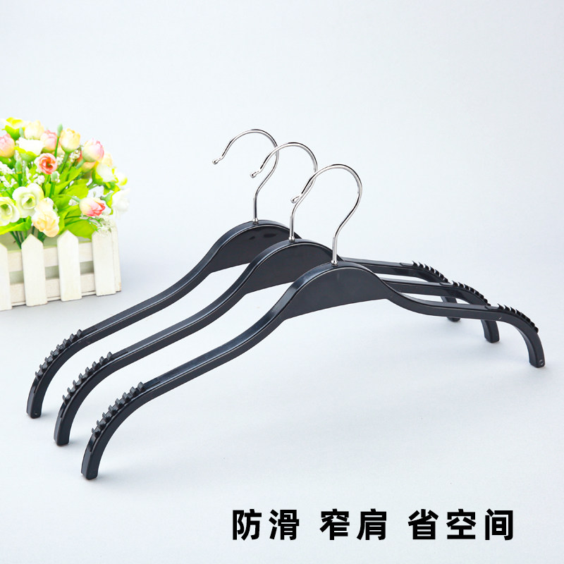 节省空间服装店橱柜防滑塑料衣架
