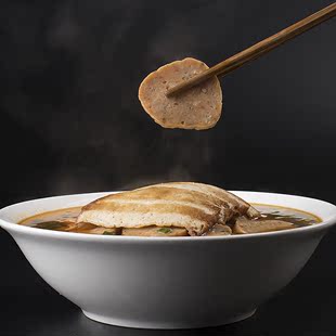 四川巴中特产刀口丸子猪肉圆子火锅煮汤食材十大碗品碗包圆