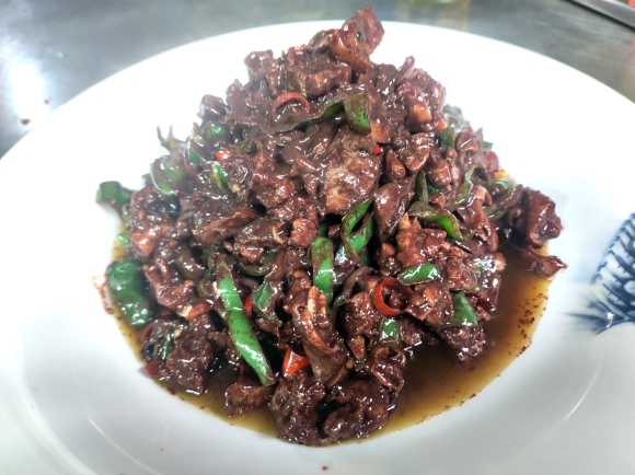 永州血鸭湖南永州特产宁远零陵双牌东安血鸭现炒私房菜850克