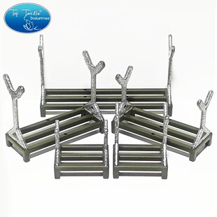 创峰渔具25款军绿色组装款假鱼路亚饵展示架塑料架5种规格支架