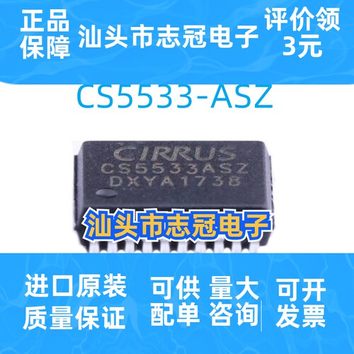 CS5533-ASZ SSOP24 音频编解码器 IC芯片 集成电路 现货供应