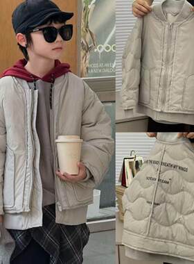 儿童羽绒服秋冬新款宽松加厚
