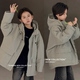 连帽外套棉袄潮 男女童韩版 现货Anna波拉韩国儿童装 加厚棉服冬款