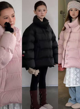 正版波拉童装90白鸭绒羽绒服