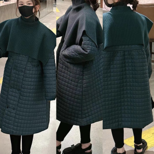 波拉韩国童装儿童加绒棉服2024秋冬新款男女童韩版宽松加厚外套潮