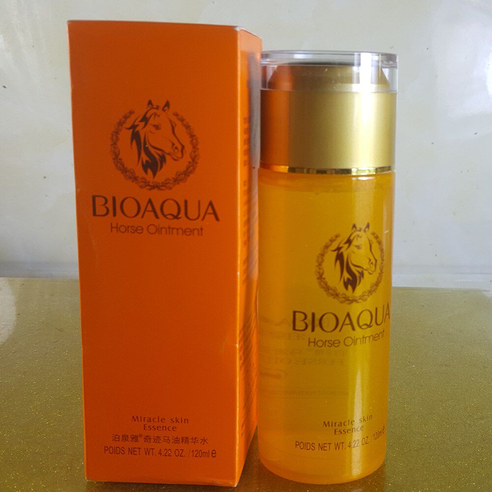 泊泉雅奇迹马油精华水120ml 保湿补水控油收缩毛孔柔肤水爽肤水