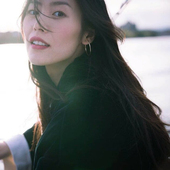 美国进口14K包金纯银简约细圈耳环刘雯亦菲乔妹同款 耳圈超轻舒适