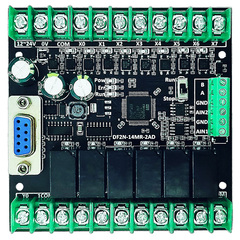 全新国产简易PLC工控板兼容10/14/20/24/30MT/MR可编程逻辑控制器