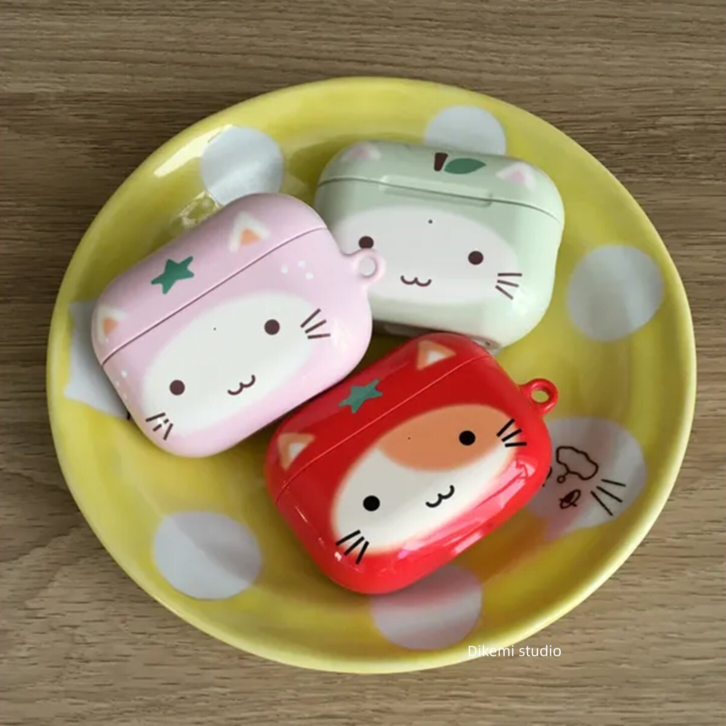 韩国ins小众设计Y2K可爱少女心软萌猫咪适用airpods4/3无线蓝牙菲林耳机套苹果airpods pro3/2硬保护壳