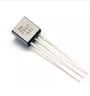 三极管2N2907 PN2907 0.8A/60V PNP晶体管TO-92