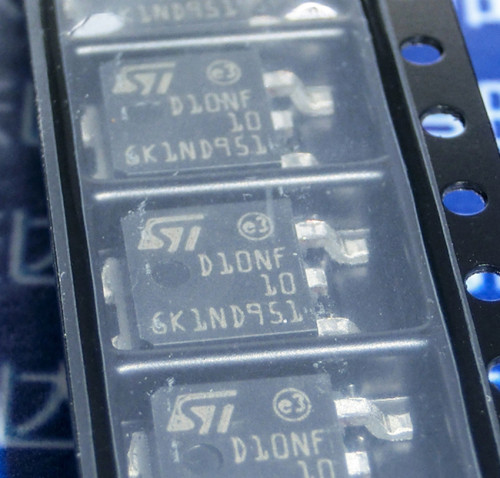 D10NF10 STD10NF10T4 N沟道晶体管13A/100V 贴片TO-252  原装正品