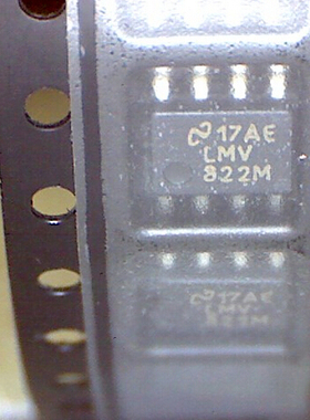 LMV822MX/NPB 丝印LMV 822M 贴片SOP-8 放大器芯片 全新进口原装