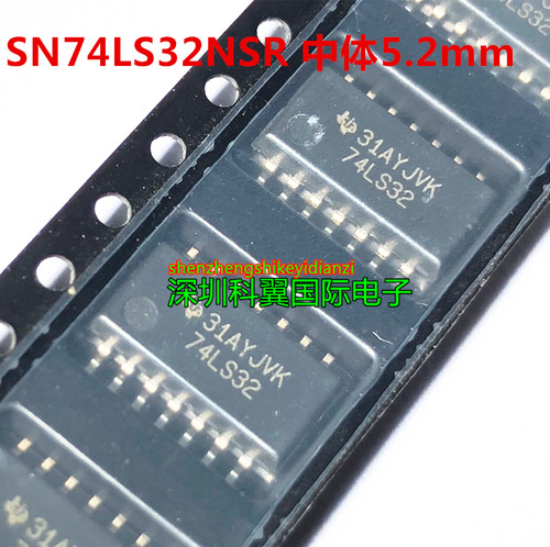 74LS32   SN74LS32NSR逆变器  中体SOP5.2mm 全新原装