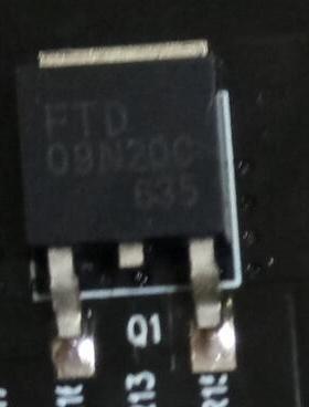 全新原装现货 FTD09N20C IPS TO-252 N管 200V9A 可直拍