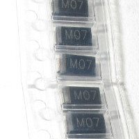 贴片 FM407 丝印M07 SMA LRC FM407整流二极管 1A 1000V 原装正品