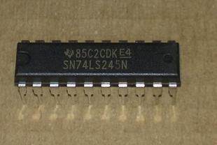 74LS245 SN74LS245N DIP-20三态输出的总线收发器 原装进口全新